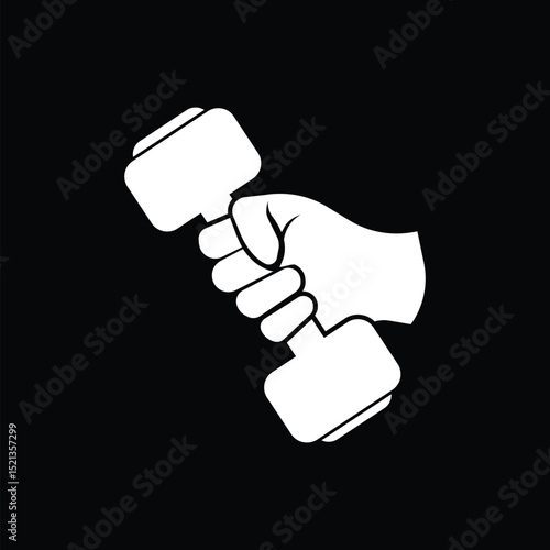 Icon Fitness And Healty Vector