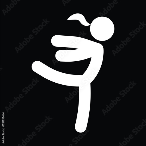 Icon Fitness And Healty Vector