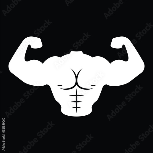 Icon Fitness And Healty Vector
