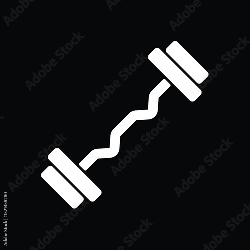 Icon Fitness And Healty Vector