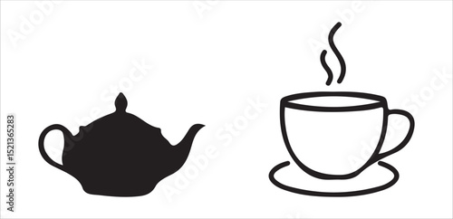 cup of coffee with steam