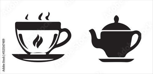 cup of coffee and tea