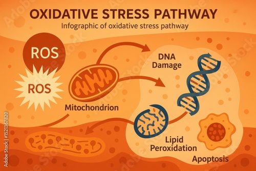 Oxidative Stress Pathway Overview