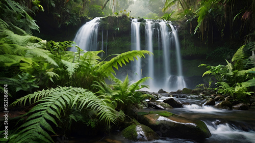 waterfall in the forest