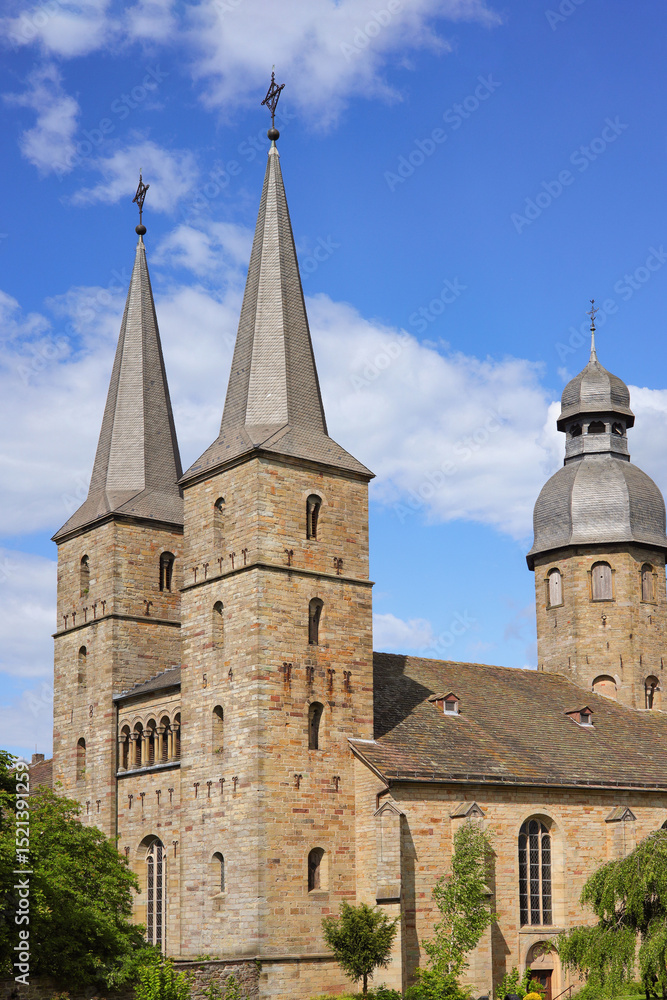 Abbey Church of St. James the Elder, Marienmünster, North Rhine-Westphalia, Germany Abbey Church of St. James the Elder, Marienmünster, North Rhine-Westphalia, Germany