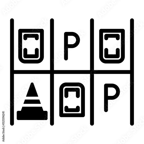 Reserved parking Icon