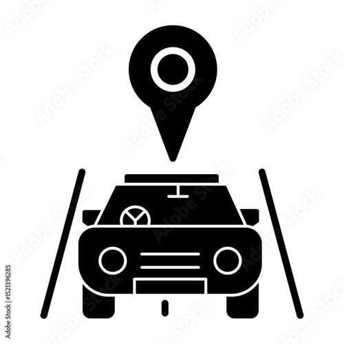 Carpool parking Icon