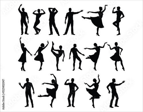 People Dancing Vector Bundle – Hip Hop to Ballet
