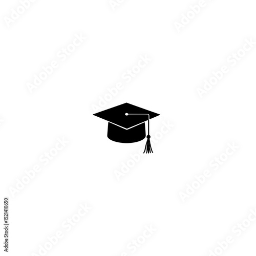 black graduation cap