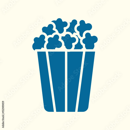 Popcorn trendy artwork stunning abstract vector illustration colorful applied design
