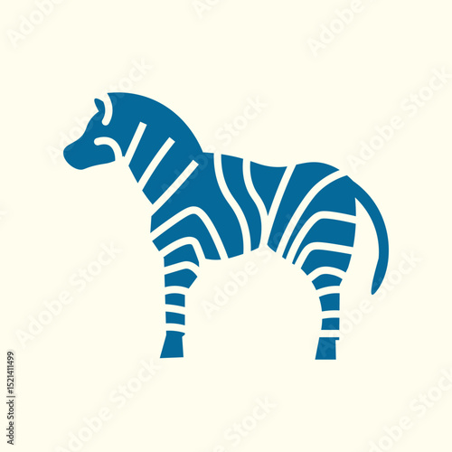 Zebra trendy artwork stunning abstract vector illustration colorful applied design
