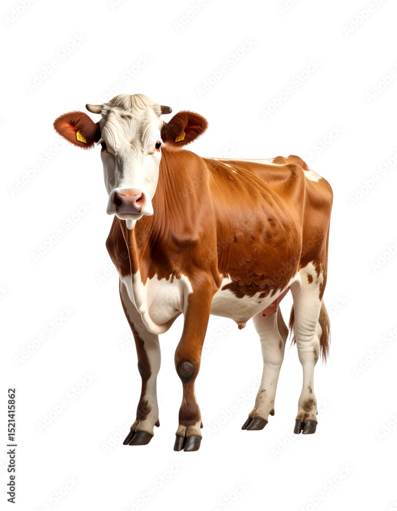 Holstein Cow in Field: A striking Holstein cow, known for its distinctive black and white markings, stands gracefully in a field. This image shows a beautiful and sturdy cow with detail and clarity. Holstein Cow in Field: A striking Holstein cow, known for its distinctive black and white markings, stands gracefully in a field. This image shows a beautiful and sturdy cow with detail and clarity.
