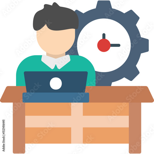 Hard Work Icon