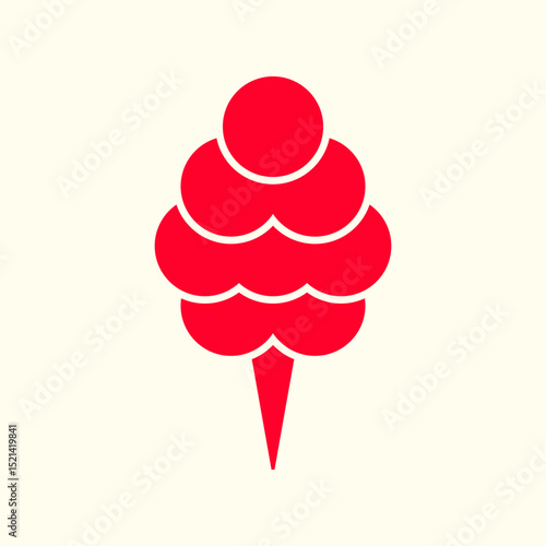 Candy trendy artwork attractive abstract vector illustration colorful applied design