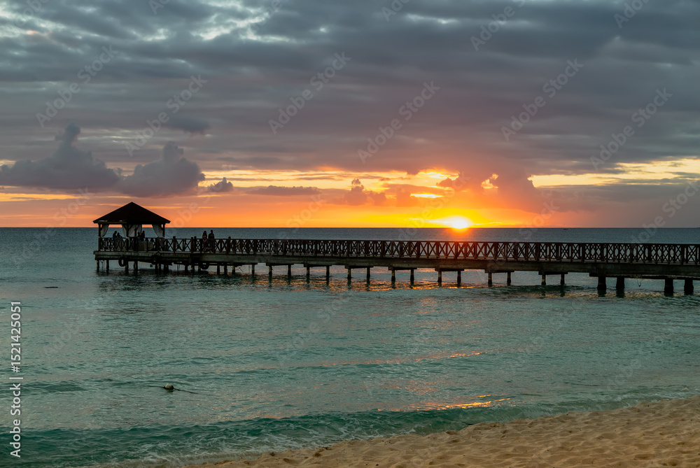 Fototapeta premium Tropical carribbean beach