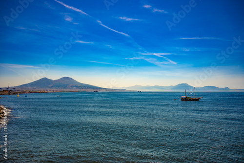 Naples, Landscape sea view