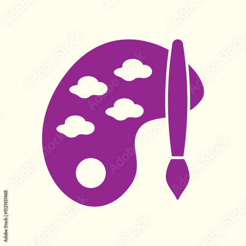 Color Palette trendy artwork pretty abstract vector illustration colorful applied design