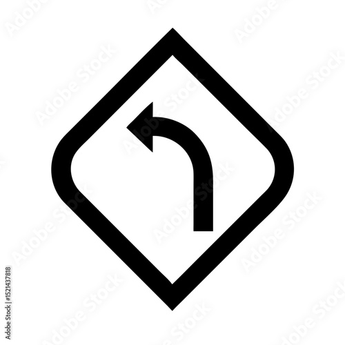 Free Download  turnTO LEFT ROAD SING  road sign  - GFXLoad