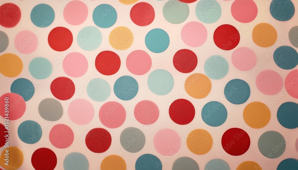 Vibrant Polka Dot Pattern: A Burst of Color and Texture Vibrant Polka Dot Pattern: A Burst of Color and Texture