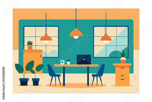 interior of a modern kitchen