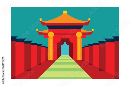 japanese temple gate