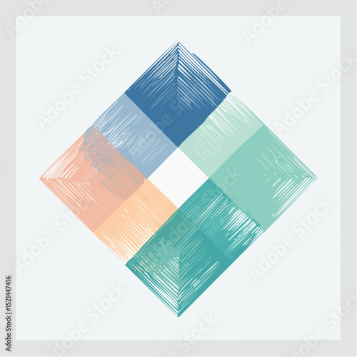 Vector logo design template with palm tree - abstract summer and vacation badge and emblem for holiday rentals, travel services, tropical spa and beauty ...