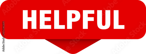 helpful sticker. helpful sign on transparent background