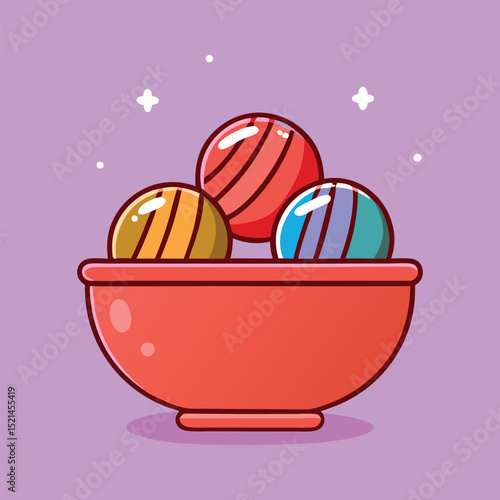 Candy Toffee Icon PNG | Sweet Treats, Dessert, Colorful Confection Illustration