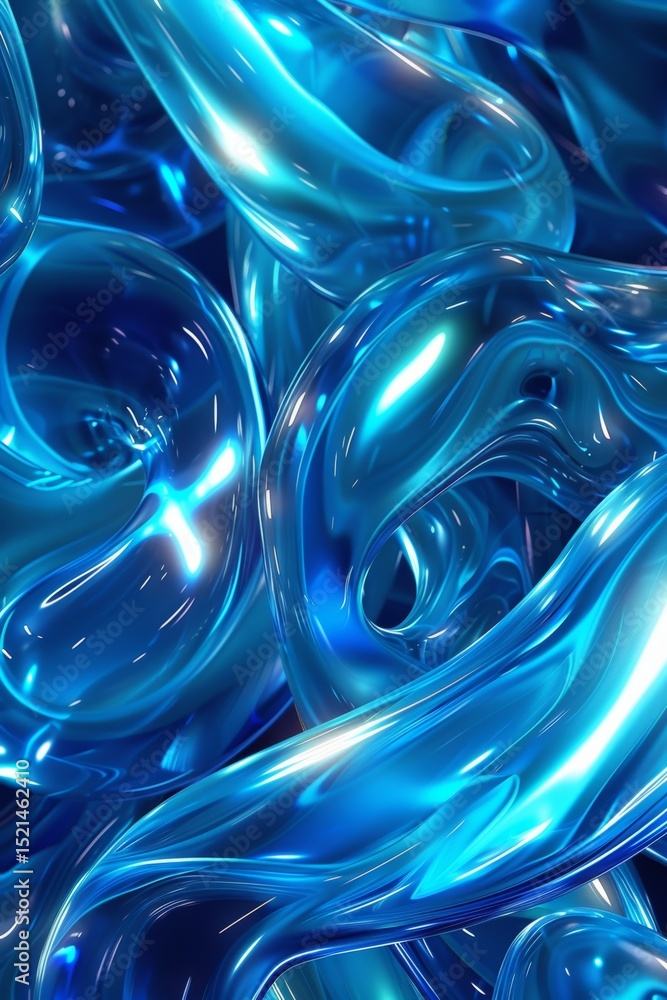 The vibrant and dynamic blue wave patterns produce a captivating abstract texture ideal for various artistic projects The vibrant and dynamic blue wave patterns produce a captivating abstract texture ideal for various artistic projects