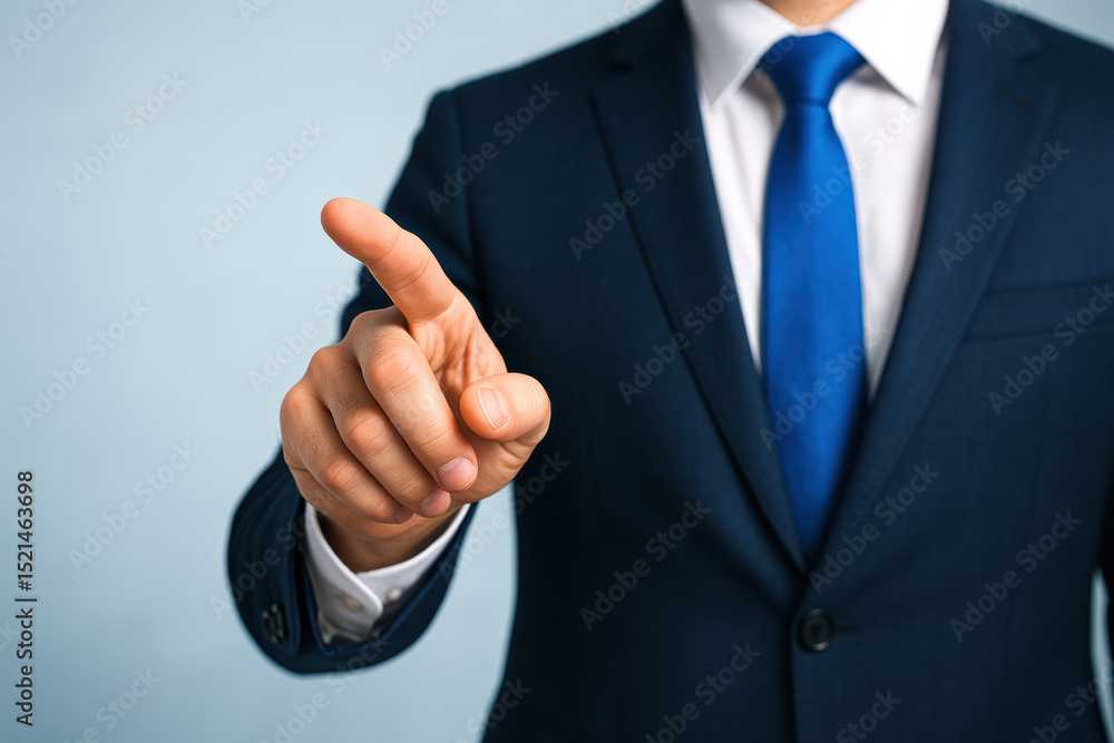 A professional individual directs focus and decision-making symbolizing leadership and strategic guidance in a business environment A professional individual directs focus and decision-making symbolizing leadership and strategic guidance in a business environment