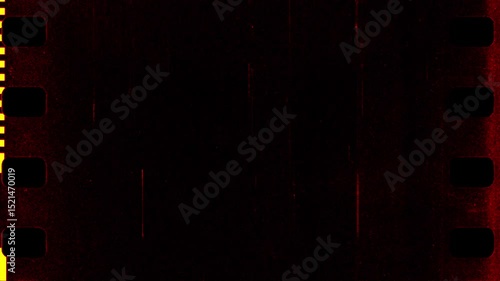 burn film and dust scratches overlay, real film scan for effects and transitions	