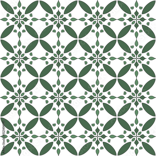 seamless pattern with floral elements