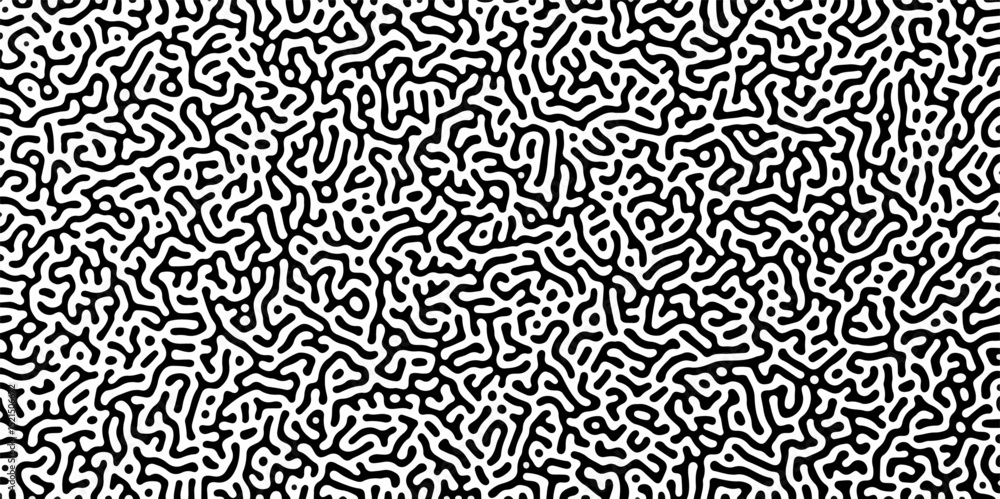 Diffusion reaction seamless vector pattern. Natural seamless line pattern. Linear design with biological shapes. Reaction-diffusion or truing pattern formation. abstract truing organic wallpaper. Diffusion reaction seamless vector pattern. Natural seamless line pattern. Linear design with biological shapes. Reaction-diffusion or truing pattern formation. abstract truing organic wallpaper.