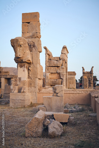 Ruins of ancient city of Persepolis, Iran