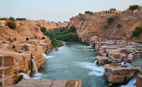 Shushtar historical hydraulic system in Iran