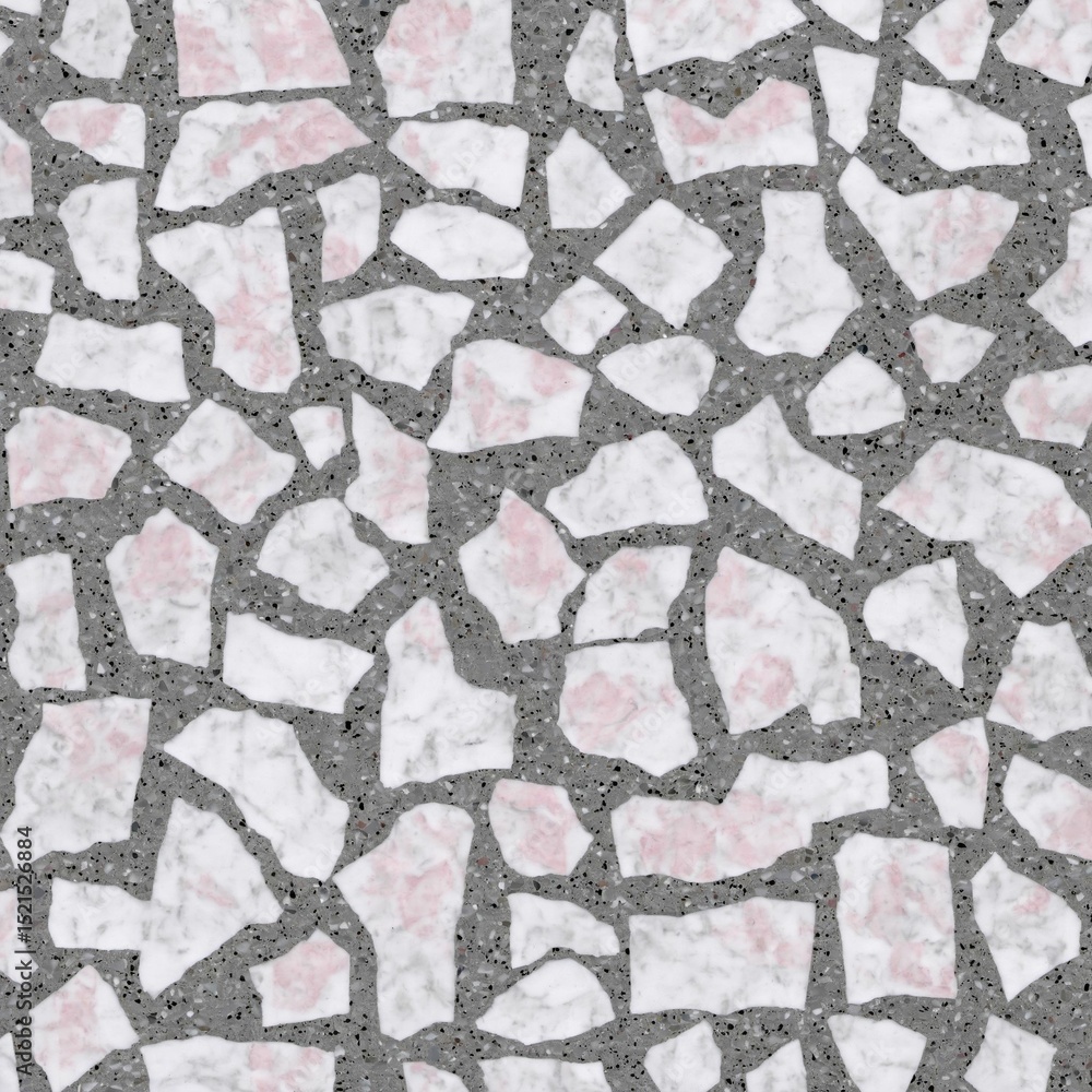 Terrazzo mosaic design pattern background Terrazzo mosaic design pattern background