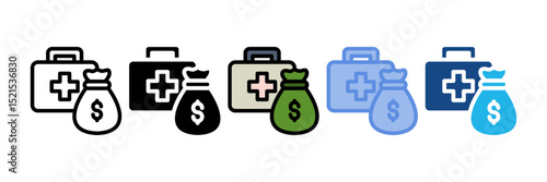 Emergency Fund Icon Element For Design