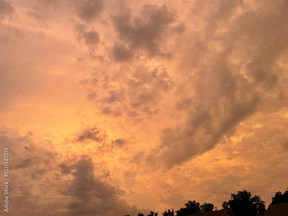 Obraz premium sunset in the sky