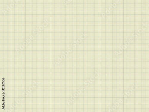 Clean simple graph paper, checked paper, gridded paper background. Vector. Notebook, sheet paper, seamless, page, cloth, chart, school book, paper. graphic, design background.	
