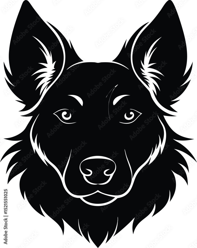 Fototapeta premium Dog Vector 