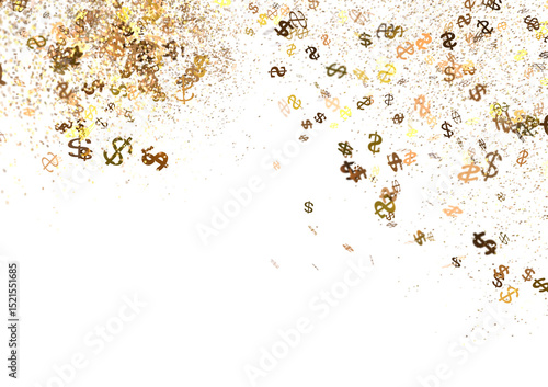 Abstract background with fa...