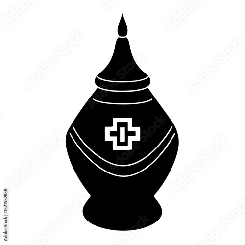 black magic wand with drop