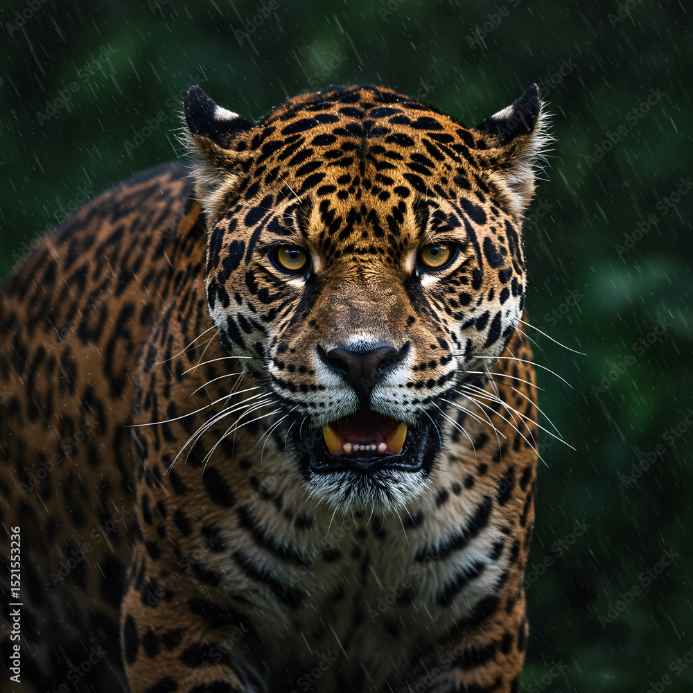 Obraz premium portrait of a leopard.