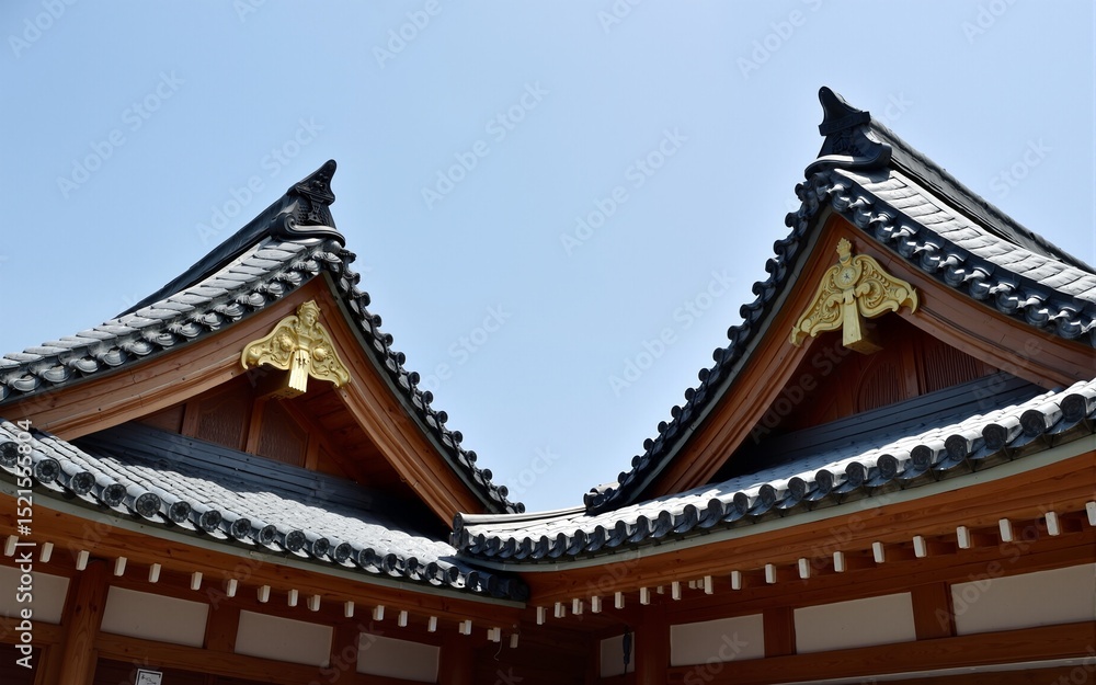 Detailed Eaves of Traditional Architecture. High quality Detailed Eaves of Traditional Architecture. High quality
