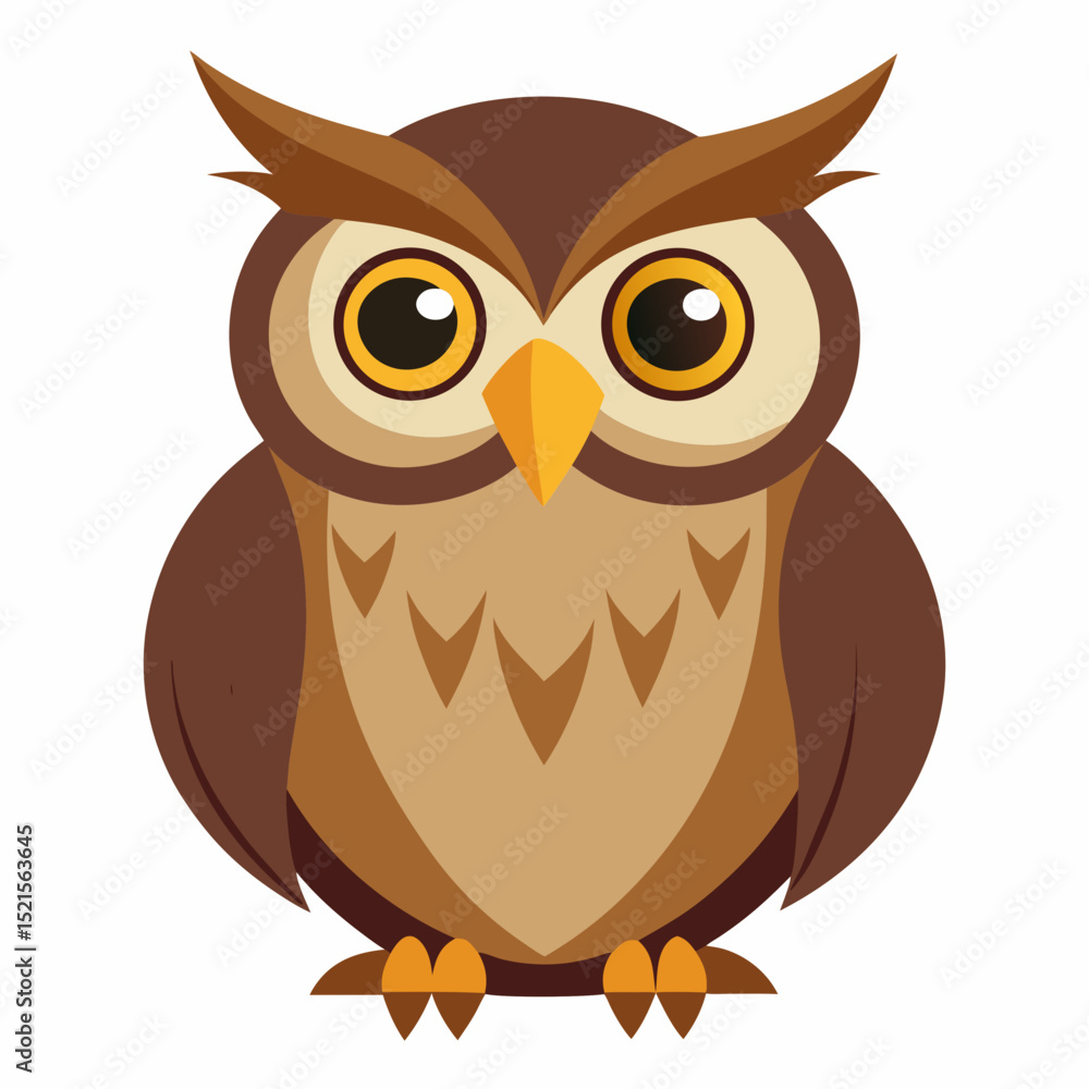 Fototapeta premium owl on a branch