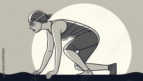 woman doing yoga