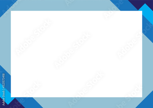 abstract Colourful Border with place for text