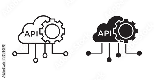 Api cloud icon