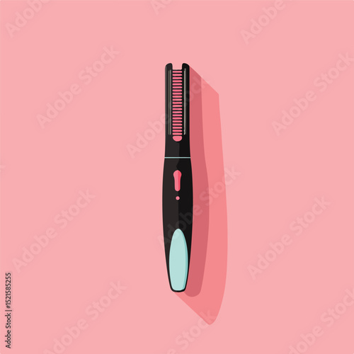 Professional Hair Straightener Icon Vector Illustration for Styling Tools Concept