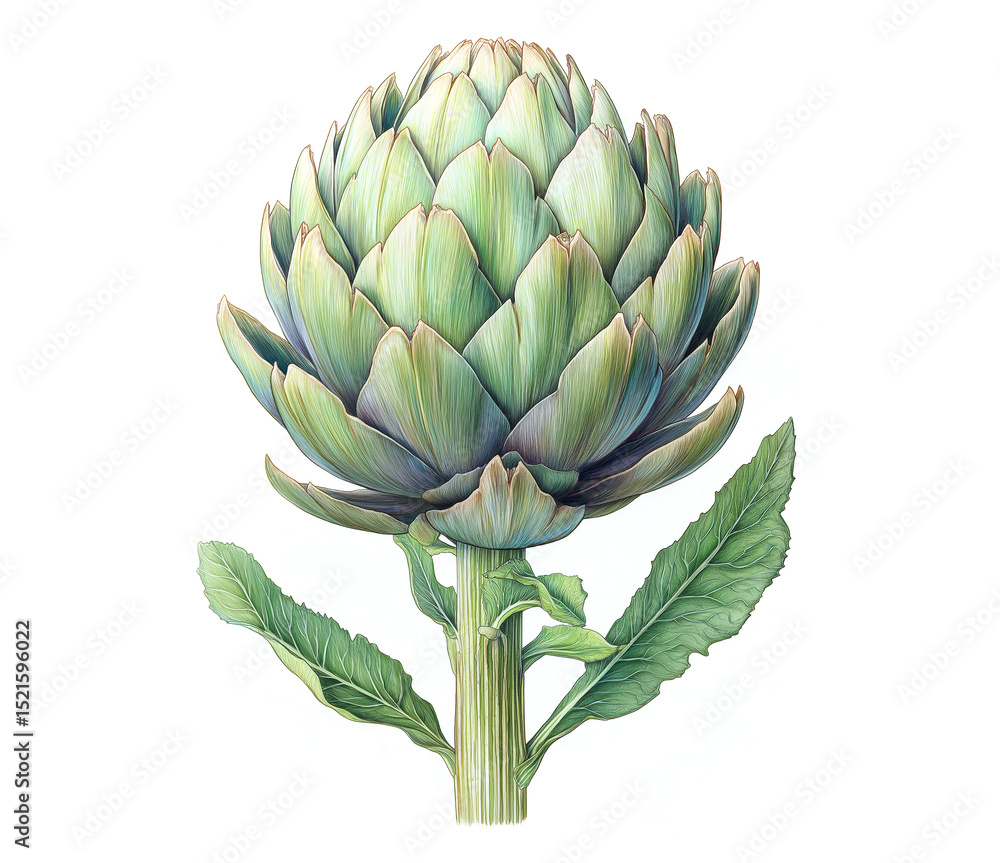 Obraz premium Artichoke, organic vegetable, sketch. Vintage retro print, artichoke food, botanic ink style drawing, linear drawing, engrave old school. Sketch artwork silhouette artichoke. Illustration